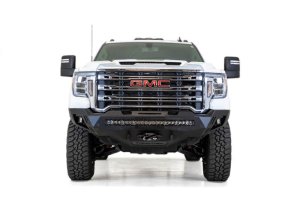GMC Sierra 2500 Bumper - Front - Addictive Desert Designs - Stealth Fighter - Hammer Black - `20-`27